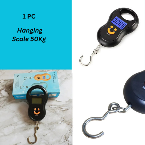 Digital hanging scale 50kg - hanging,