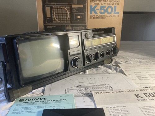 Hitachi 50l portable tv - hitachi, k-50l