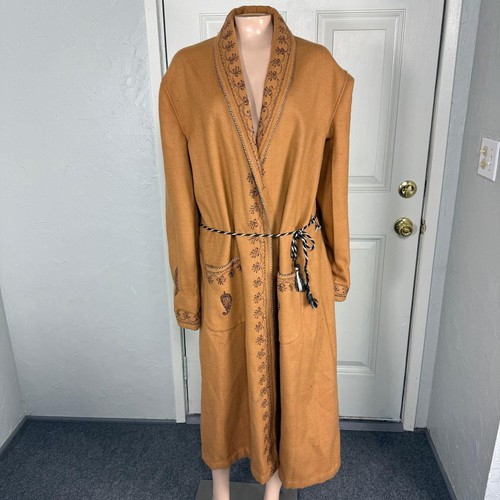 Vintage wool dressing gown - dressing,