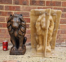 Lion Latex Rubber Mould And Fibreglass Jacket Statue Making.