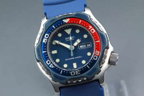 Vintage 1991 seiko 7n36 - vintage, 7n36-6a0a