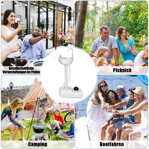 Northix portable camping sink - portable,