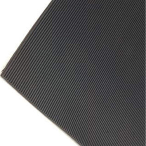 Fine ribbed rubber roll - ribbed,
