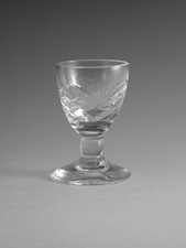 Royal BRIERLEY Crystal - BRAEMAR Cut - Liqueur Glass / Glasses - 2 1/2"