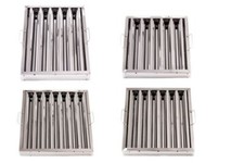 Canopy Baffle Grease Filter Stainless Steel Commercial Kitchen Extraction Hood