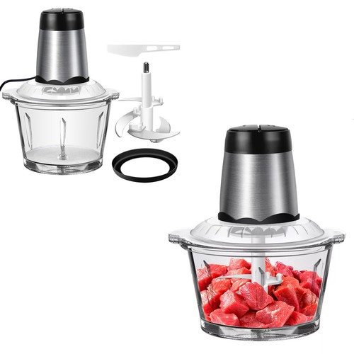 Mini food chopper electric - food,