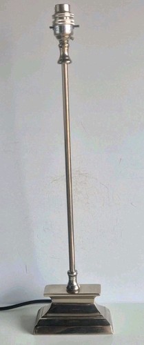 Table lamp chrome nickel - table,