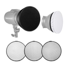 NEEWER Standard Reflector 7 inche Diffuser with 20/40/60 Degree Honeycomb Grid
