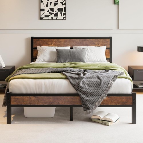 King size bed frame with - size,