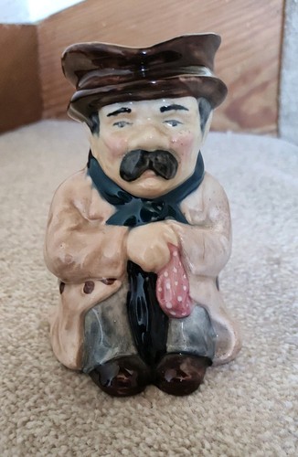 Vintage poor man toby - poor, jug