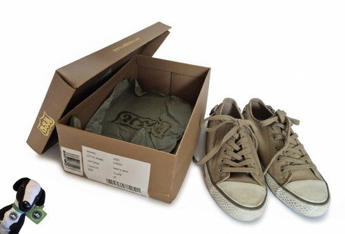 Ash virgo taupe leather - virgo,