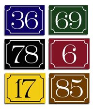 House Number Plaques Signs Door Numbers Door Signs Custom Plaques Plate Metal