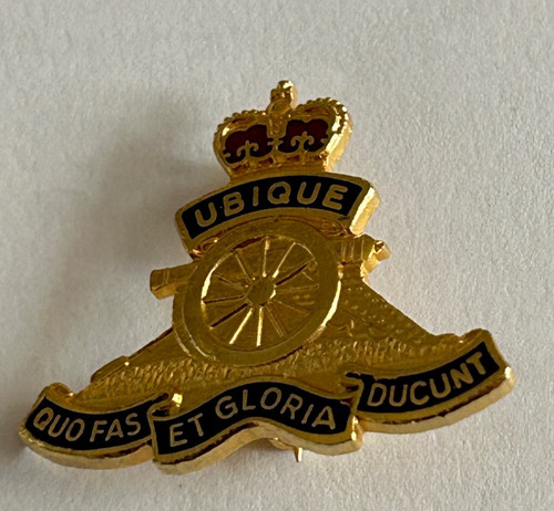 Vintage royal artillery ubique - vintage,