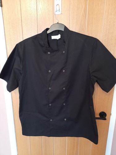 Black chefs jacket - jacket, unisex