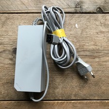 Genuine Nintendo Wii EU Mains Power Adapter Lead Cable Supply RVL-002 (EUR)