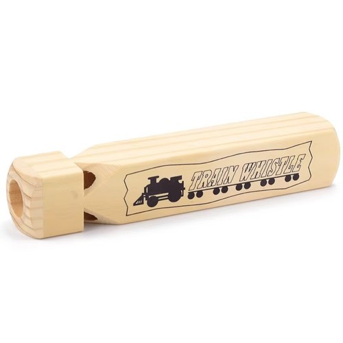 Wooden train whistle - wooden,
