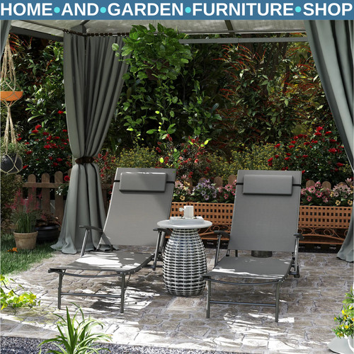 Set folding sun loungers - of,