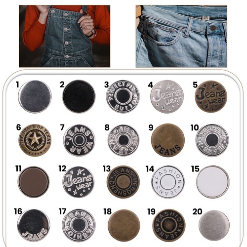 Jeans buttons instant - jeans,