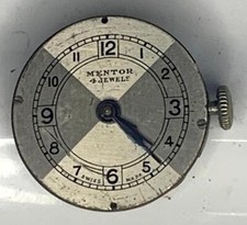 Vintage mentor watch movement
