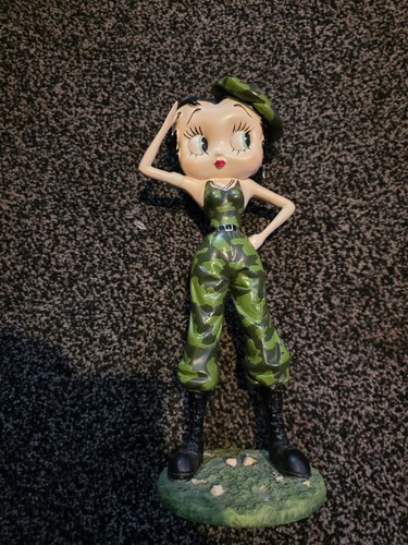 Large betty boop army soldier - boop,