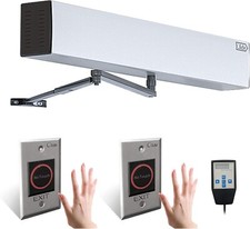 Olide Touchless Automatic Swing Door Opener with Stainless Steel Hand Sensor