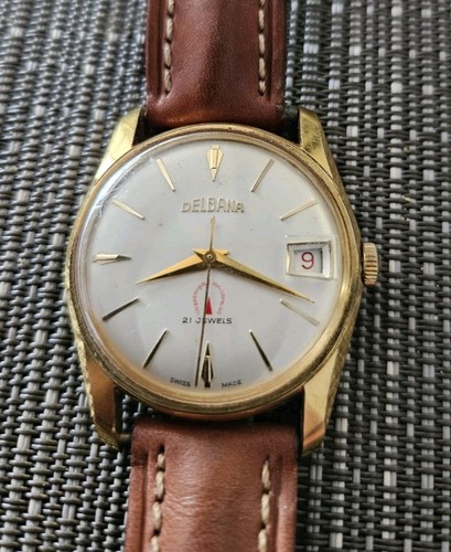 Delbana incabloc silver dial - silver,
