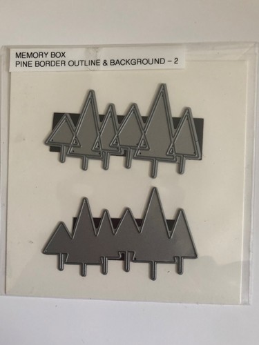 Memory box pine border - box,