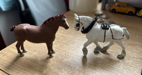 Britains clydesdale suffolk - clydesdale,