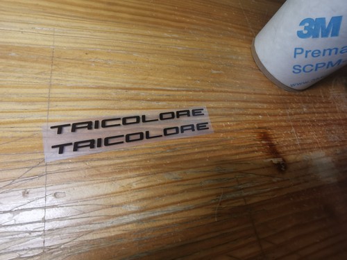 Ducati tricolore decals - decals, x2