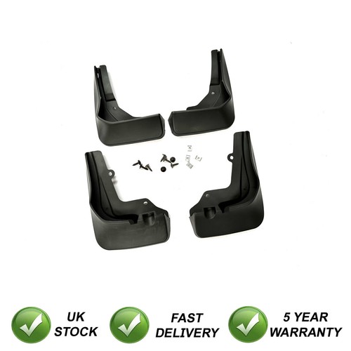 Full set rubber mudflaps - full, for
