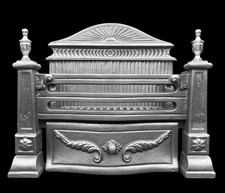 CAST IRON FIREPLACE FIRE