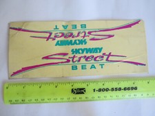 SKYWAY STREET BEAT DECALS BMX