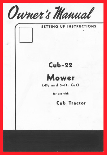 International farmall cub - farmall, 22