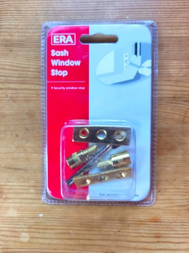 Era brass sash - sash, stops