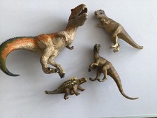 Schleich 4 Dinosaurs Lot Great