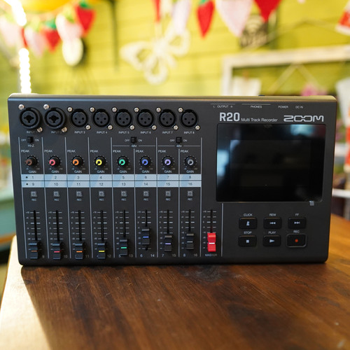Zoom r20 multitrack - r20, recorder