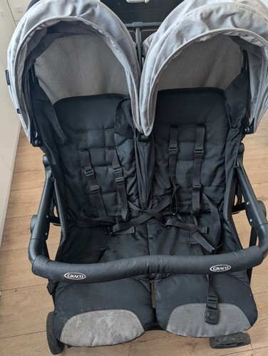 Double graco grey - grey, black
