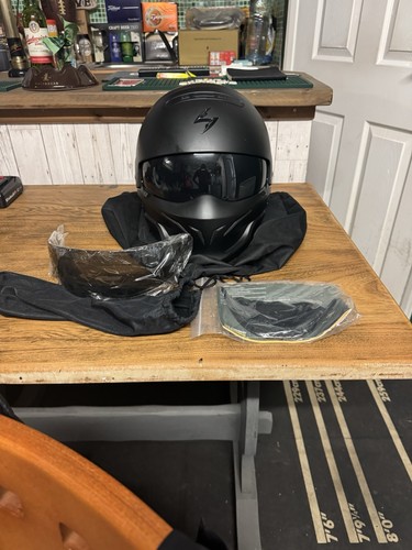 Scorpion exo motorcycle helmet - motorcycle,