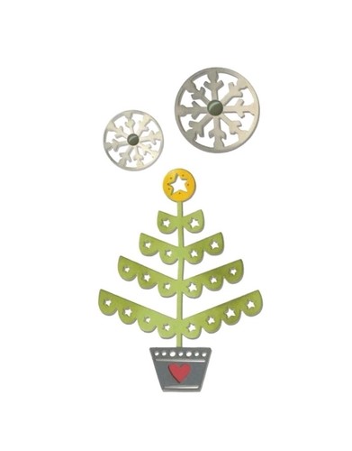 Sizzix thinlits die - die, christmas