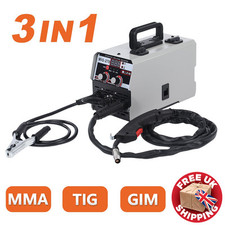 3 IN1 MIG WELDER INVERTER 270Amp MMA GASLESS TIG ARC/MIG WELDING MACHINE 220V