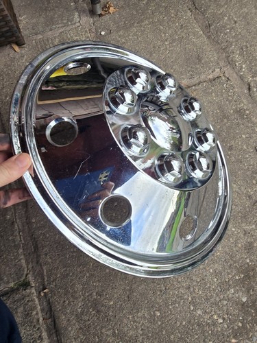 Chrome finish domed wheel - ,