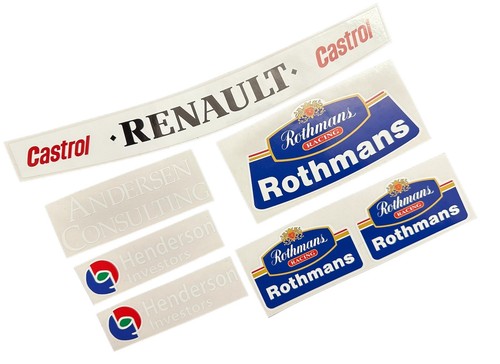 Helmet stickers jacques - f1,