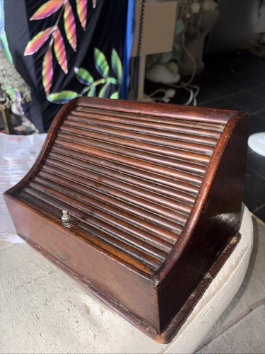 Rare tambour door antique roll