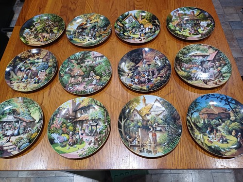 The victorian garden plates - victorian,