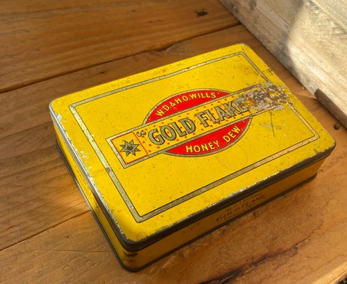 1960 cigarette tin d - 1960's,