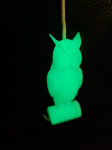 Pull cord handle glows the - in,