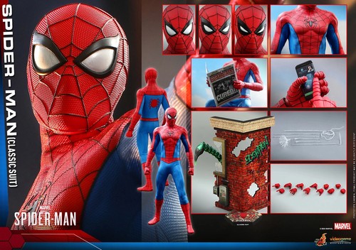 Hot toys spider man - spider-man, classic