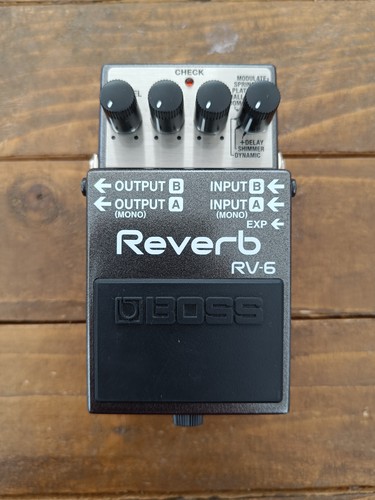 Boss reverb guitar - rv-6,