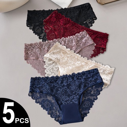 5pcs cotton panties women - panties, women's