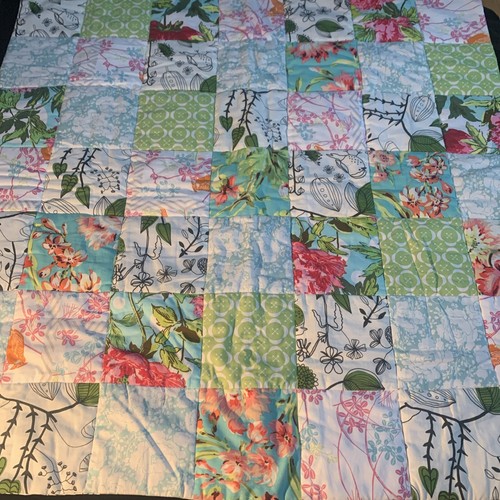 Ikea floral patchwork cotton - ikea,